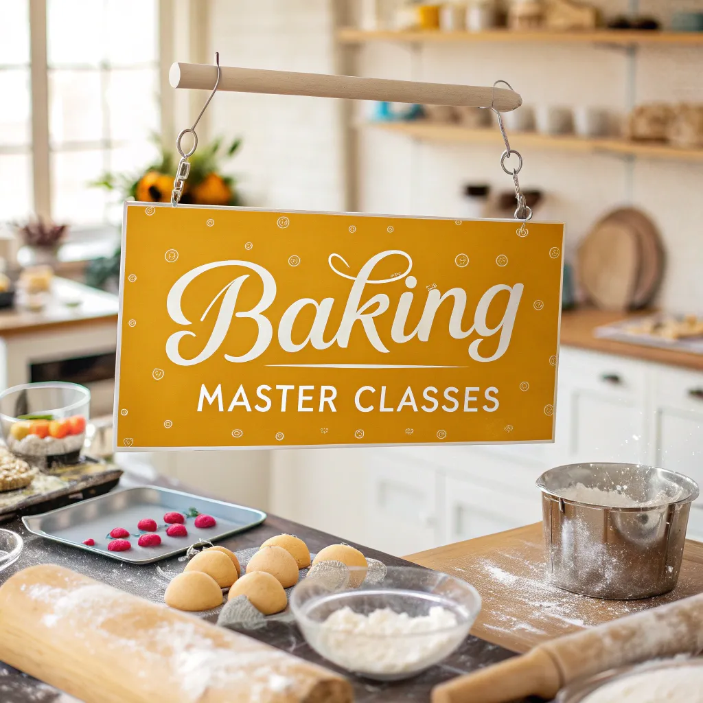 Baking Master Classes Banner